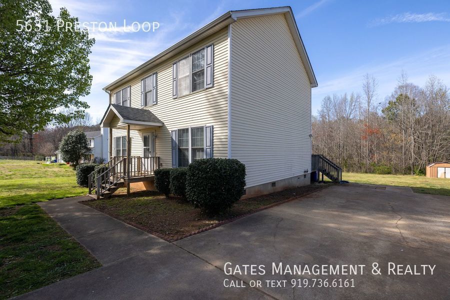 Roomy Home on Quiet Mebane Cul-de-Sac property image