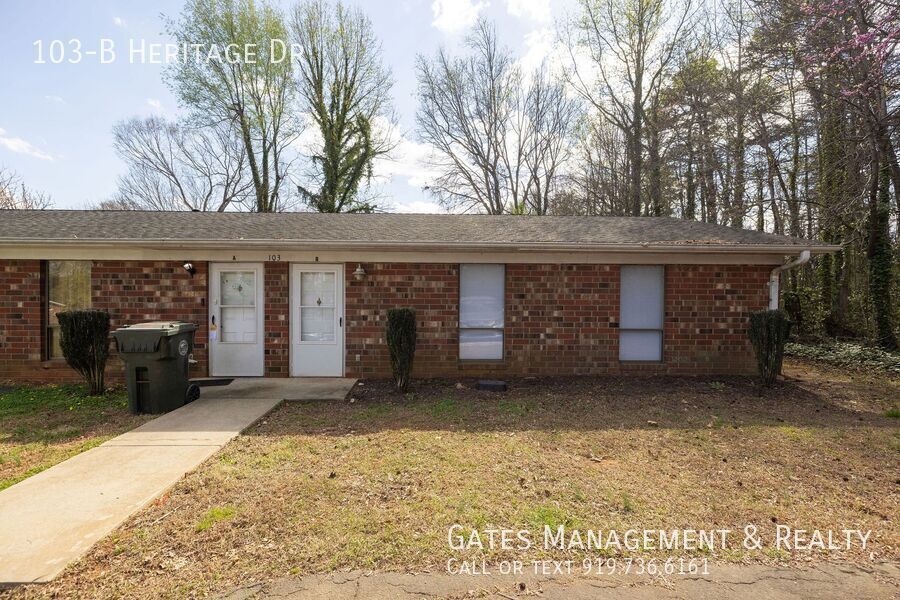 Tidy Duplex Apartment in Mebane property image