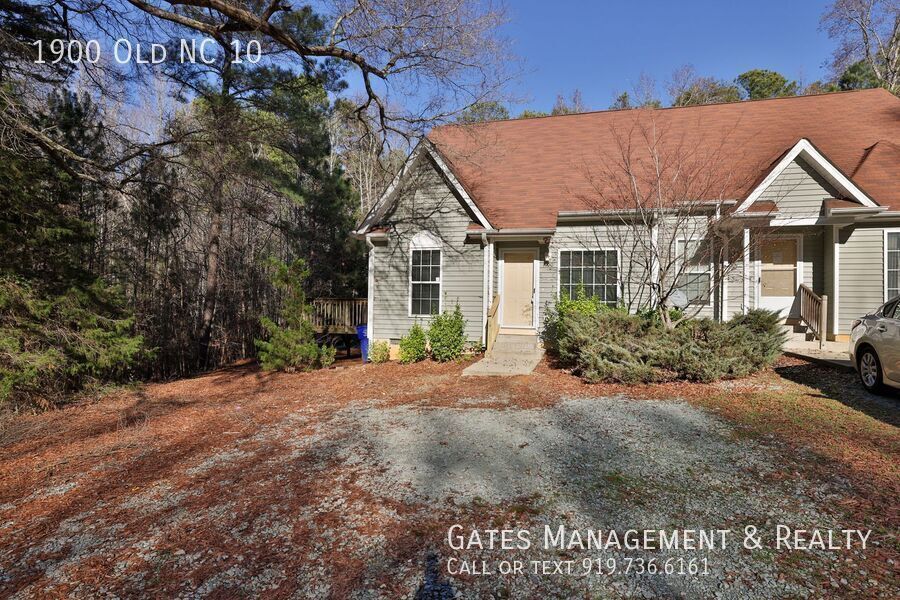 Cute Duplex unit on Old NC10 in Hillsborough property image